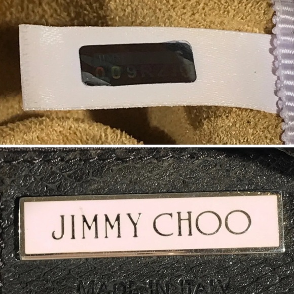 Jimmy Choo Snakeskin Suede Fringe Shoulder Bag - Picture 4 of 9